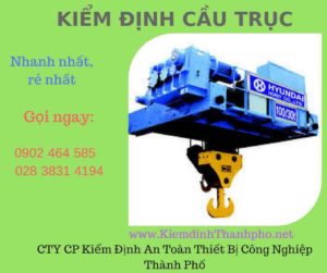 hình ảnh kiểm định cầu trục