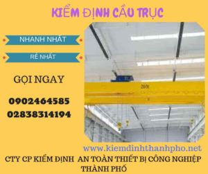 hình ảnh kiểm định cầu trục