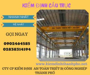 hình ảnh kiểm định cầu trục