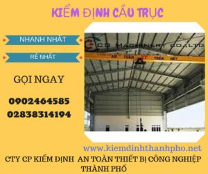 hình ảnh kiểm định cầu trục