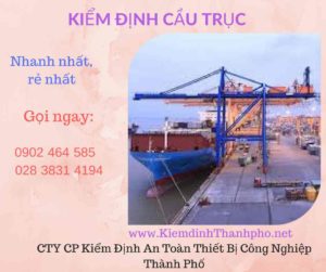 hình ảnh kiểm định cầu trục