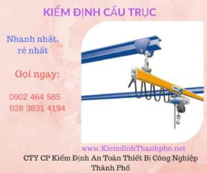 hình ảnh kiểm định cầu trục