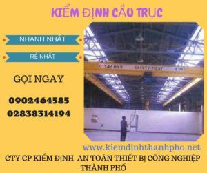 hình ảnh kiểm định cầu trục