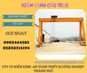 hình ảnh kiểm định cầu trục