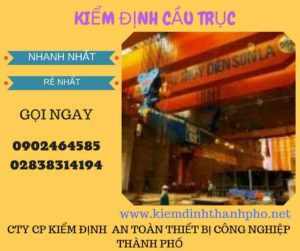 hình ảnh kiểm định cầu trục