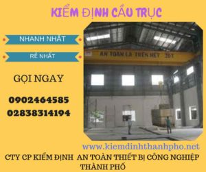 hình ảnh kiểm định cầu trục