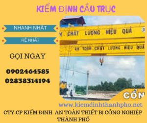 hình ảnh kiểm định cầu trục