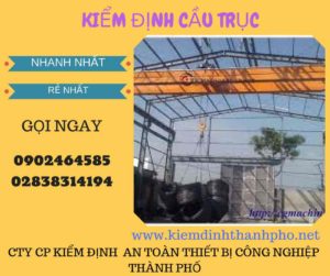 hình ảnh kiểm định cầu trục