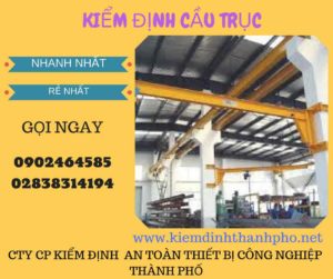 hình ảnh kiểm định cầu trục