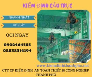 hình ảnh kiểm định cầu trục