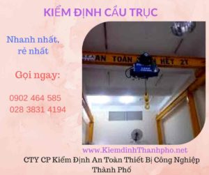 hình ảnh kiểm định cầu trục