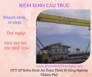 hình ảnh kiểm định cầu trục