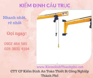 hình ảnh kiểm định cầu trục