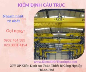 hình ảnh kiểm định cầu trục