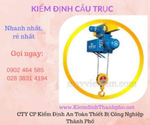 hình ảnh kiểm định cầu trục