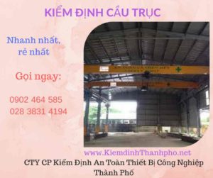 hình ảnh kiểm định cầu trục