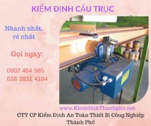 hình ảnh kiểm định cầu trục