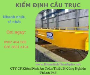 hình ảnh kiểm định cầu trục