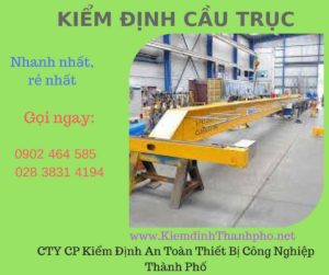 hình ảnh kiểm định cầu trục