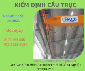 hình ảnh kiểm định cầu trục