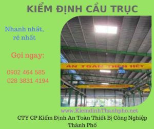 hình ảnh kiểm định cầu trục