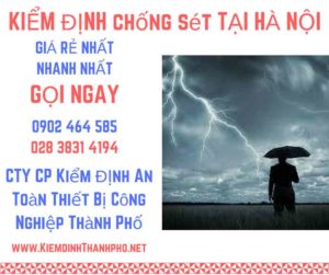 hình ảnh kiểm định chống sét tại Hà Nội