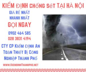 hình ảnh kiểm định chống sét tại Hà Nội