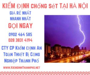 hình ảnh kiểm định chống sét tại Hà Nội