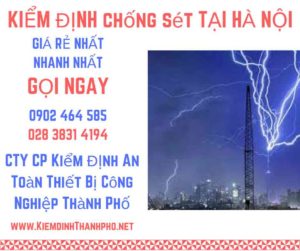 hình ảnh kiểm định chống sét tại Hà Nội