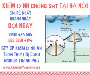 hình ảnh kiểm định chống sét tại Hà Nội