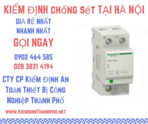 hình ảnh kiểm định chống sét tại Hà Nội