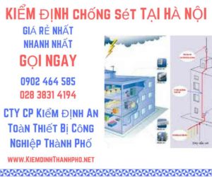 hình ảnh kiểm định chống sét tại Hà Nội