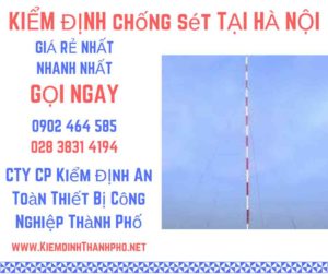 hình ảnh kiểm định chống sét tại Hà Nội