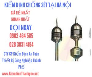 hình ảnh kiểm định chống sét tại Hà Nội