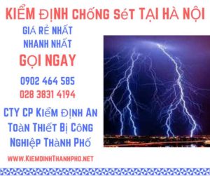 hình ảnh kiểm định chống sét tại Hà Nội