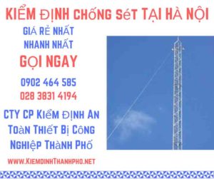 hình ảnh kiểm định chống sét tại Hà Nội