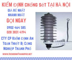 hình ảnh kiểm định chống sét tại Hà Nội