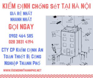 hình ảnh kiểm định chống sét tại Hà Nội