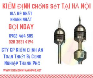 hình ảnh kiểm định chống sét tại Hà Nội