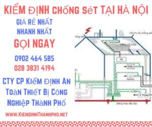 hình ảnh kiểm định chống sét tại Hà Nội