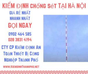 hình ảnh kiểm định chống sét tại Hà Nội