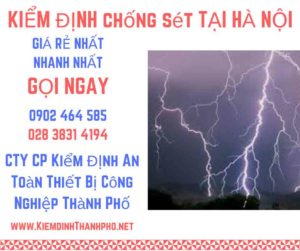 hình ảnh kiểm định chống sét tại Hà Nội