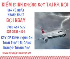 hình ảnh kiểm định chống sét tại Hà Nội