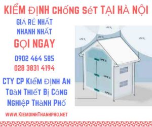 hình ảnh kiểm định chống sét tại Hà Nội