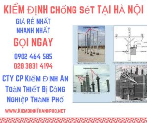 hình ảnh kiểm định chống sét tại Hà Nội