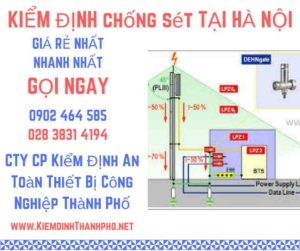 hình ảnh kiểm định chống sét tại Hà Nội