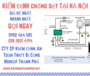 hình ảnh kiểm định chống sét tại Hà Nội