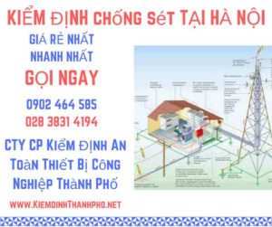 hình ảnh kiểm định chống sét tại Hà Nội