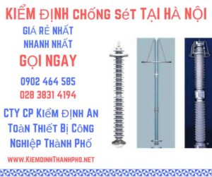 hình ảnh kiểm định chống sét tại Hà Nội