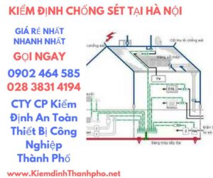 hình ảnh kiểm định chống sét tại Hà Nội